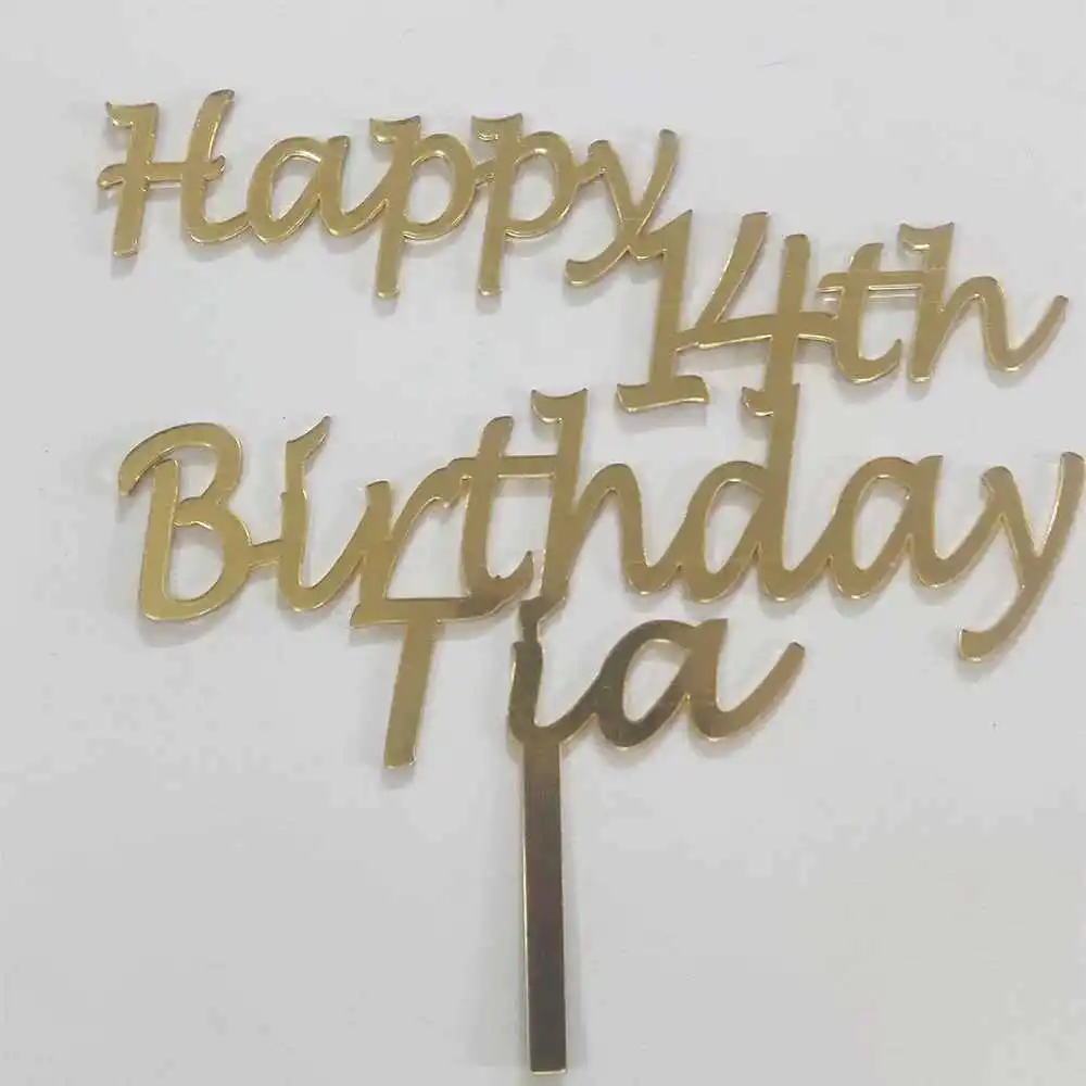 Personalized Cake Toppers